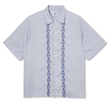 Polar Skate Co Shirt s/s Doodle Bowling Light Blue